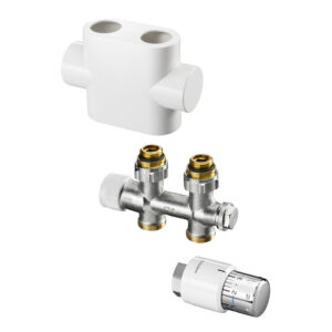 KOPALNIŠKI SET "K6" RAVNI DVOCEVNI - beli | 1184183