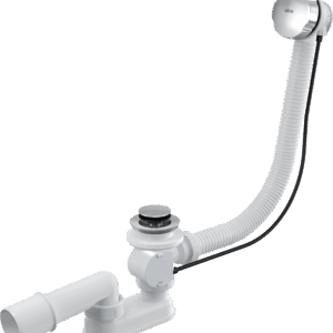 ALCA AVTOMATSKI SIFON ZA KOPALNO KAD A55K - krom