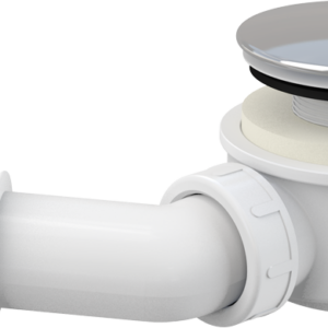 ALCA SIFON ZA TUŠ KAD fi60- krom s kolenom | A471CR-60