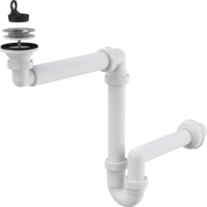 A413 sifon za pomivalno korito z mrežico